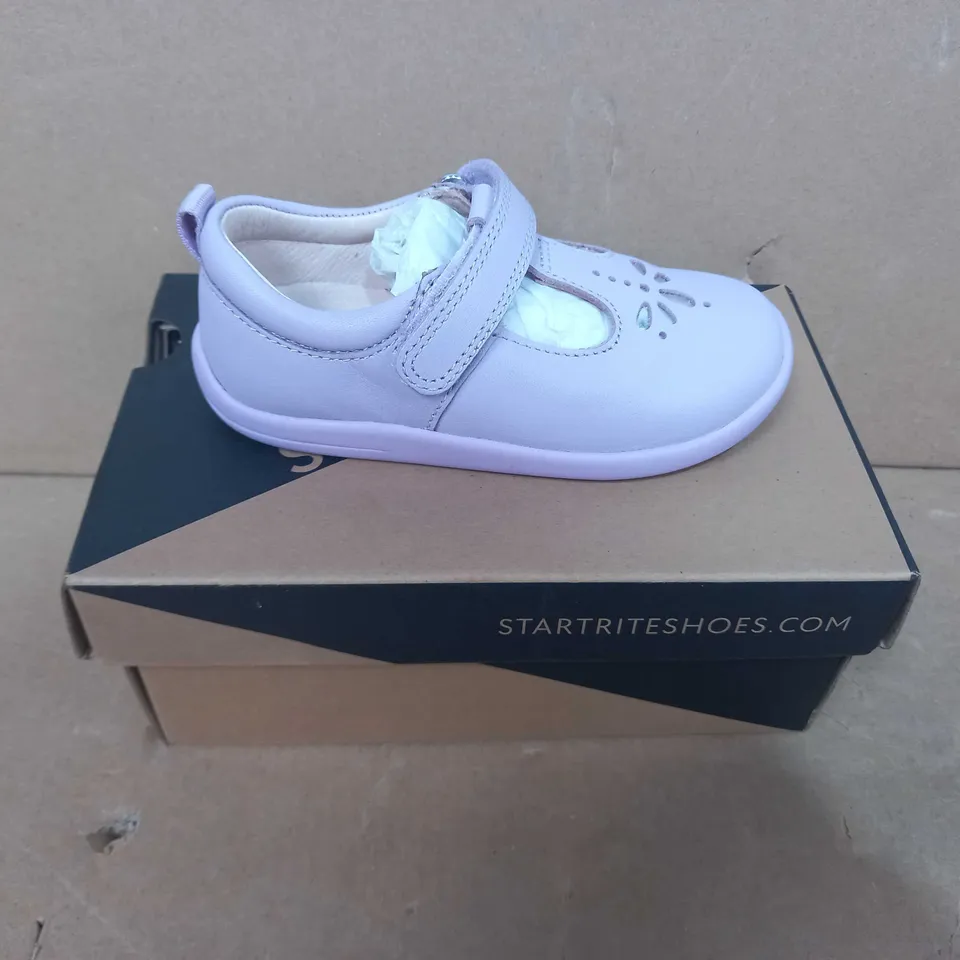 BOXED PAIR OF START RITE SHOES IN PURPLE EU SIZE 23