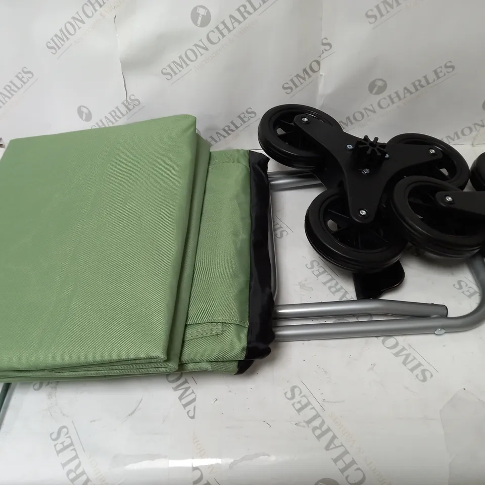 OUTLET LOCK 'N LOCK INSULATED SHOPPING TROLLEY GREEN