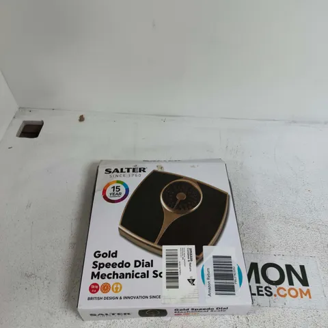 SALTER GOLD SPEED DIAL MECHANICAL KITCHEN SCALE – BOXED