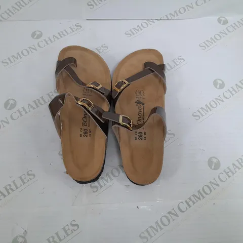 BONOVA GERMAN BIO INNOVATION SIZE 40 SANDLES BROWN