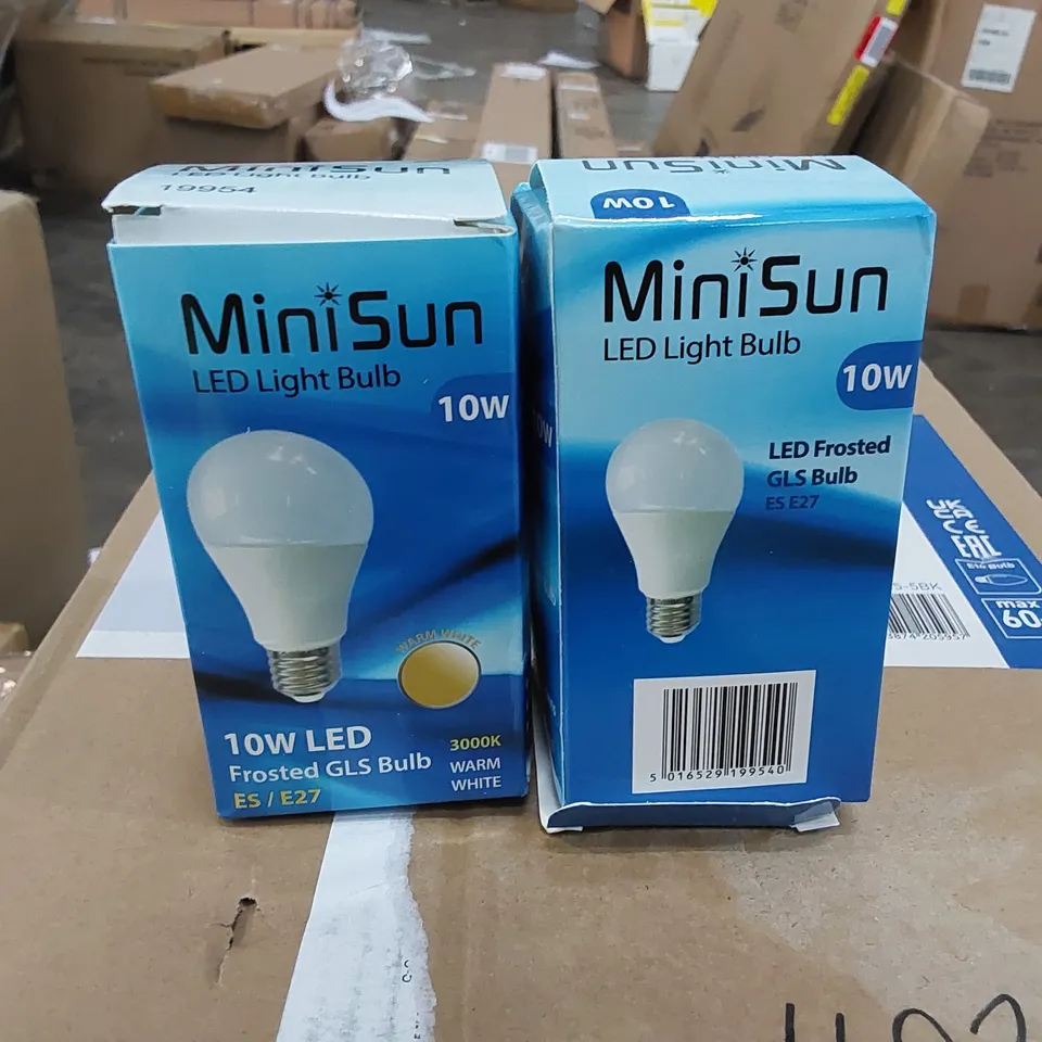 BOXED E27 LEF STANDARD LIGHT BULB SET OF 2