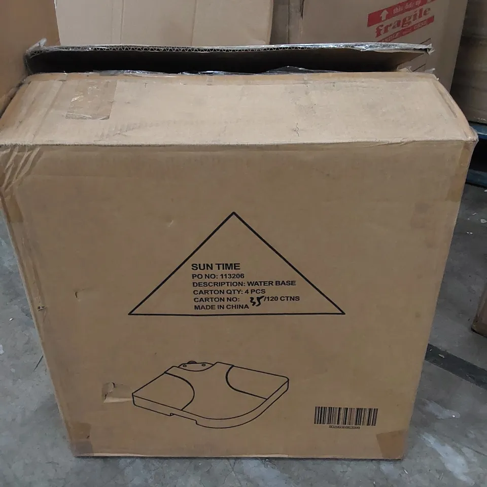BOXED SUN TIME WATER BASE FOR PARASOLS (1 BOX)