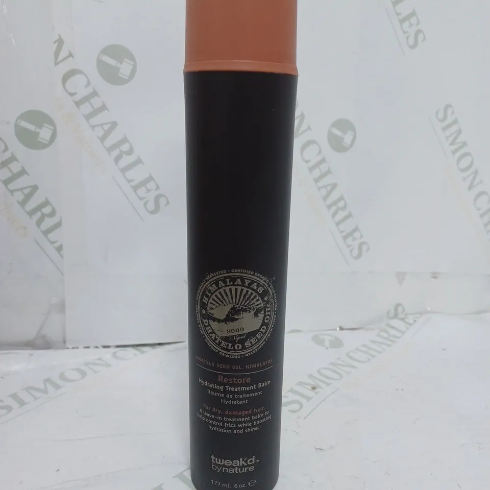 TWEAK'D BY NATURE DHATELO SEED OIL RESTORE HYDRATING TREATMENT BALM 6 OZ 