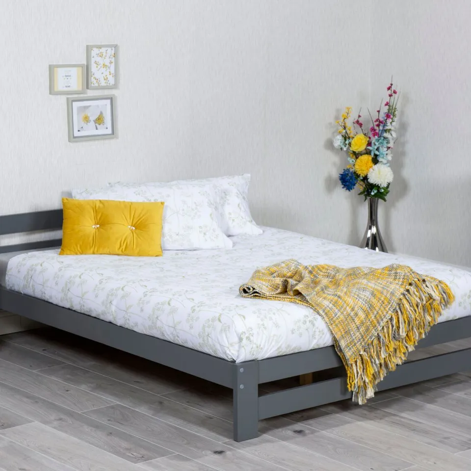 BOXED TRUDELL BED FRAME SMALL DOUBLE 4'