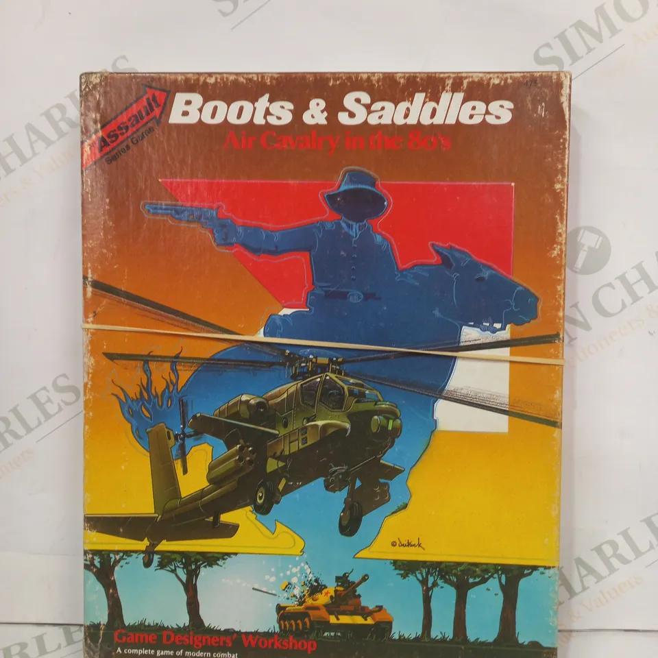 BOOTS & SADDLES AIR CAVALRY IN THE 80S BOARD GAME