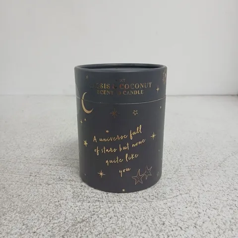 NEXT CASSIS & COCONUT SCENTED CANDLE 210G