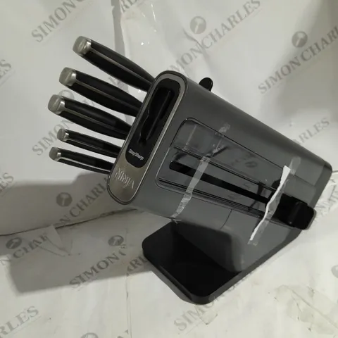 NINJA FOODI STAYSHARP 5 PIECE KNIFE BLOCK WITH INTEGRATED SHARPENER K32005UK