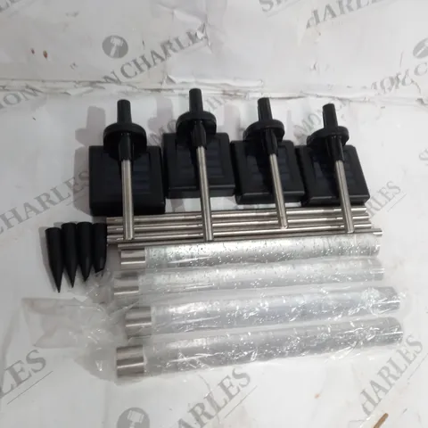 BOXED BELL & HOWELL GLIMMER STICKS SET OF 3 SOLAR PATHWAY LIGHTS