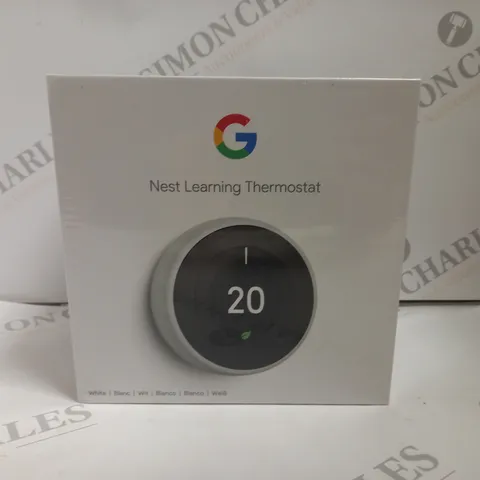 SEALED GOOGLE NEST LEARNING THERMOSTAT