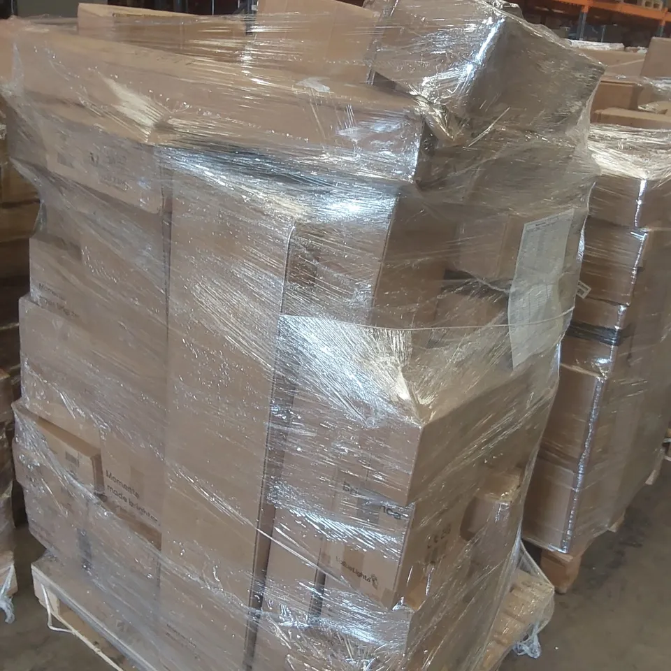 PALLET CONTAINING A VERY LARGE QUANTITY OF ASSORTED DESIGNER LIGHTING PRODUCTS