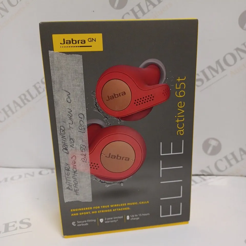 BOXED JABRA ELITE ACTIVE 65T EARBUDS