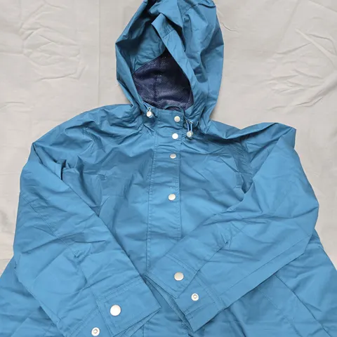 CENTIGRADE BLUE RAINCOAT WITH HOOD - SIZE L
