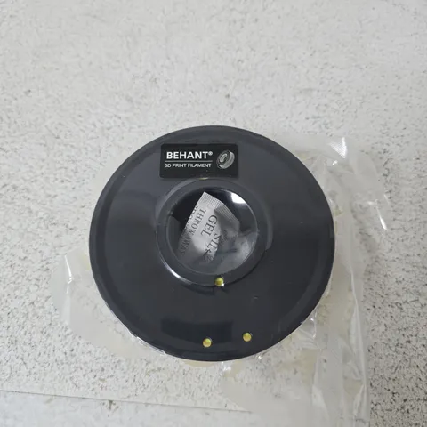BEHANT 3D PRINT FILAMENT SPOOL – YELLOW