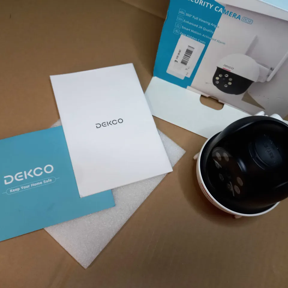 BOXED DEKCO HD WIFI SECURITY CAMERA