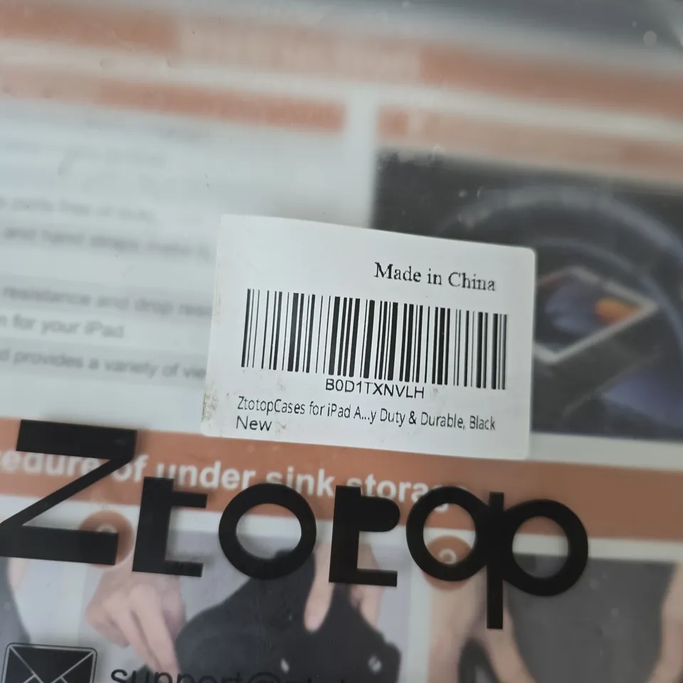 ZTOTOPCASE FOR IPAD – BLACK TABLET CASE (BRAND: ZTOTOPCASE)