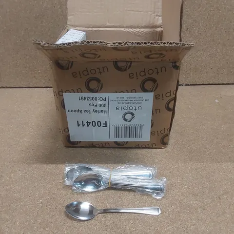 BOX TO CONTAIN APPROX 250 UTOPIA HARLEY METAL TEA SPOONS