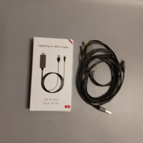 UNBRANDED HDTV ADAPTOR FOR IPHONE/IPAD/PC, LIGHTNING CONNECTOR