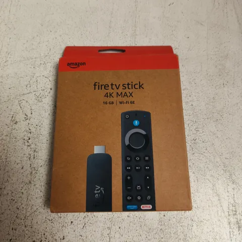 BOXED AND SEALED AMAZON FIRE TV STICK 4K MAX