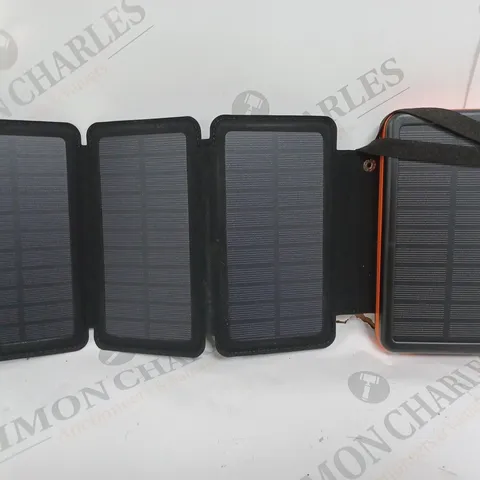 BOXED SOLAR CHARGER POWER BANK PORTABLE CHARGER