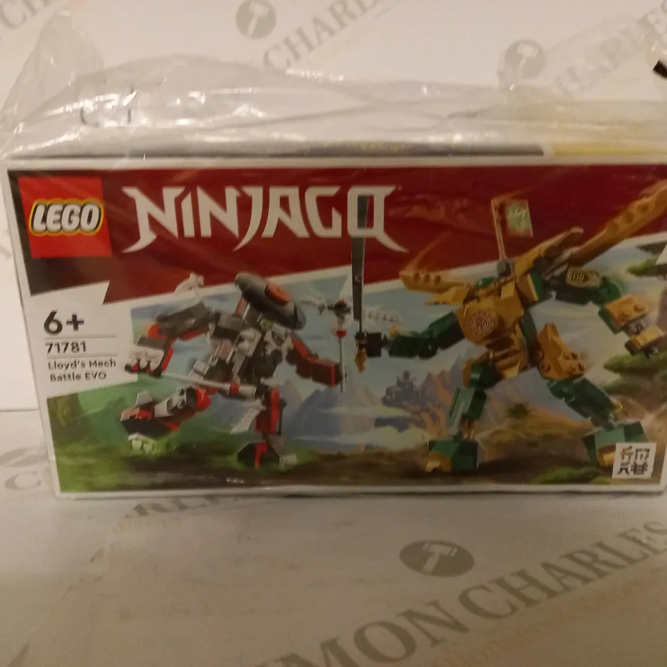 LEGO NINJAGO LLOYD'S MECH BATTLE EVO ACTION FIGURE SET 71781 RRP £20