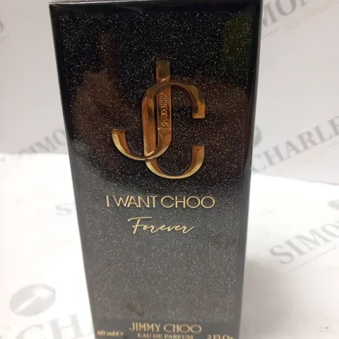 BOXED AND SEALED I WANT CHOO FOREVER JIMMY CHOO EAU DE PARFUM 60ML