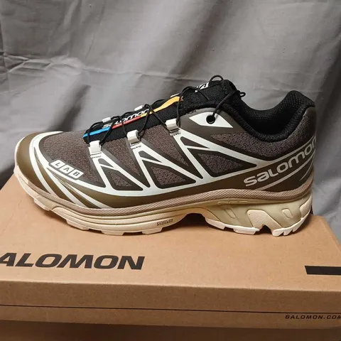 SALOMON XT-6 RECUT MEN'S TRAIL SHOES, UK 7.5 (EU 41 1/3)