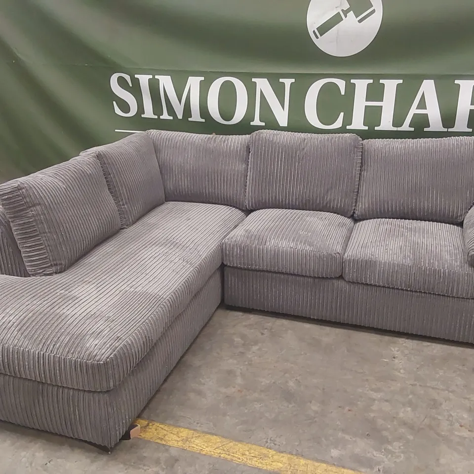 AMALFI STANDARD BACK LEFT HAND FABRIC CORNER CHAISE SOFA RRP £949