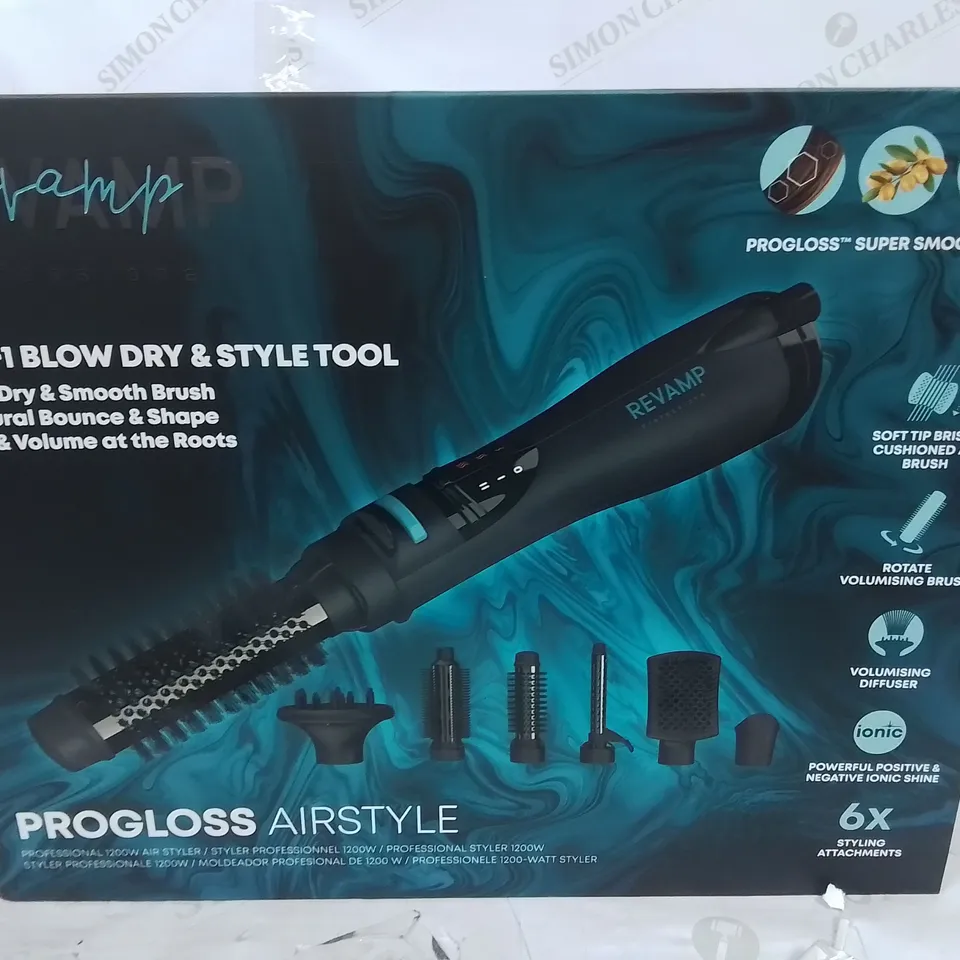 REVAMP PROGLOSS 2IN1 BLOW DRY AND STYLING TOOL