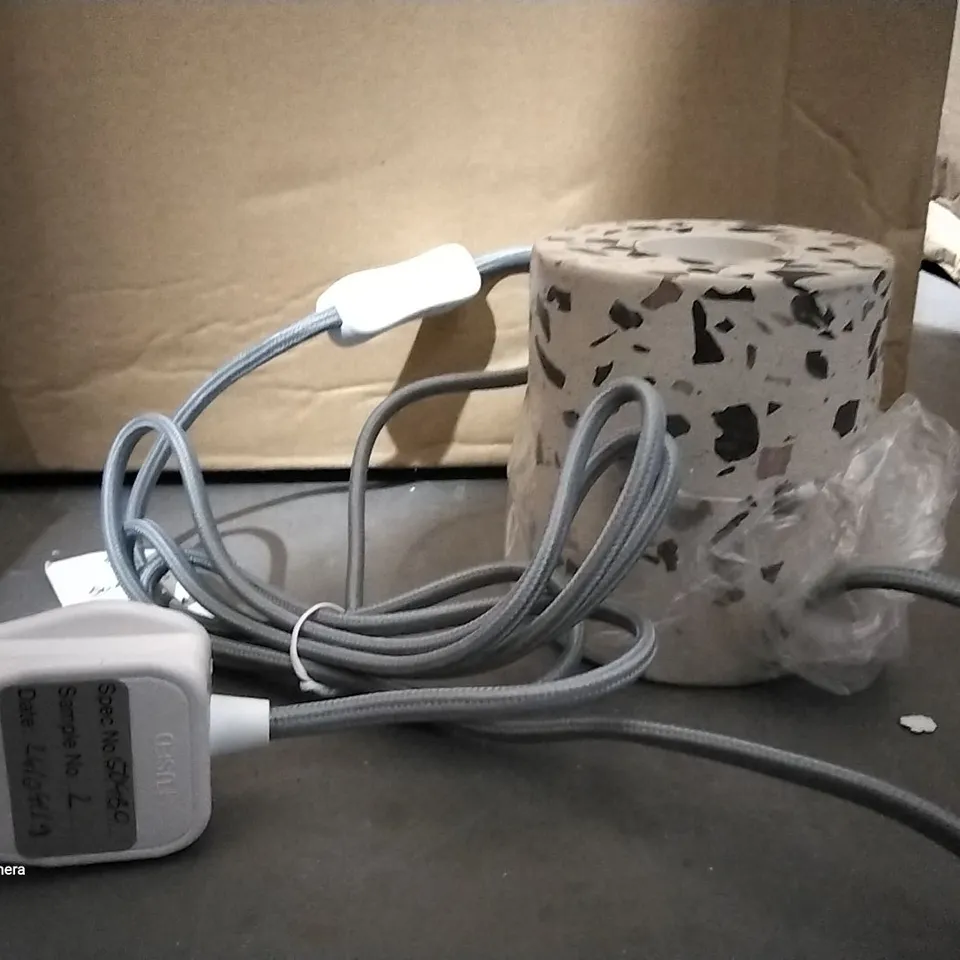 DAR LIGHTING STONE EFFECT TABLE LIGHT 