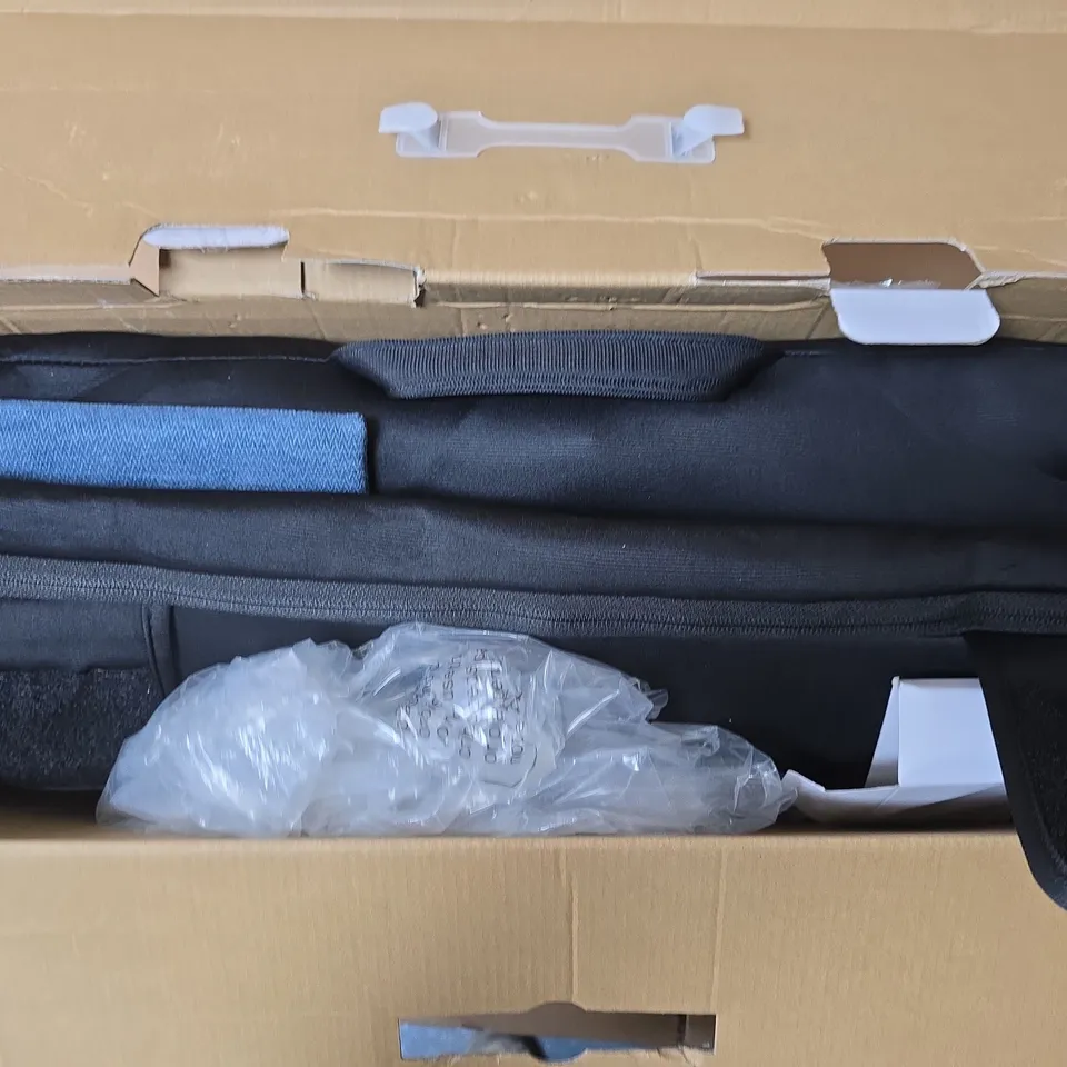 BOXED BLISS & BEYOND PORTABLE FULL-BODY RELIEF WITH HEAT & AIR MASSAGE IN BLUE