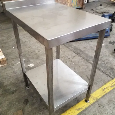 COMMERCIAL STAINLESS STEEL WORK TABLE 500×700×900MM