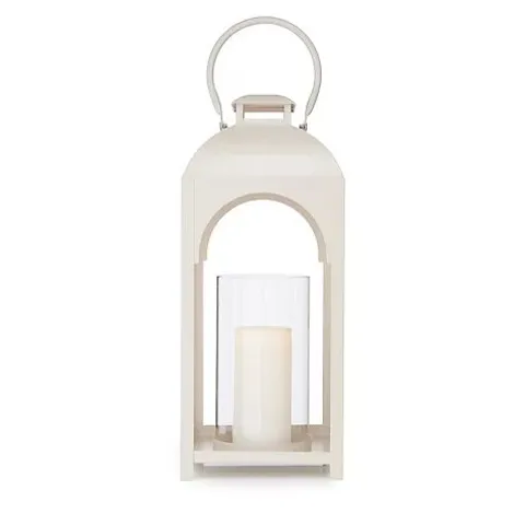 GARDEN STORIES IVORY LED LANTERN