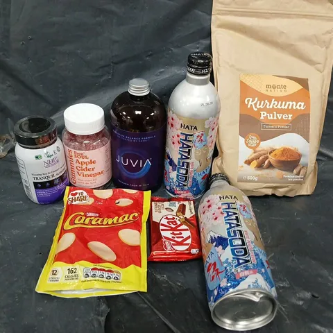 APPROXIMATELY 5 ASSORTED FOOD &DRINK ITEMS TO INCLUDE - CHOCOLATE, COFFEE AND HATASODA - COLLECTION ONLY 