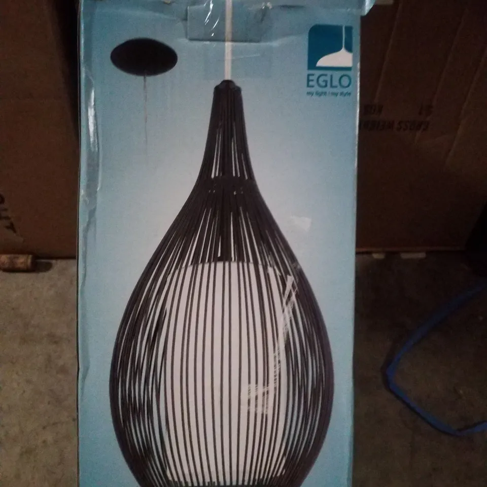 BOXED EGLO RAZONI 1 PENDANT LIGHT