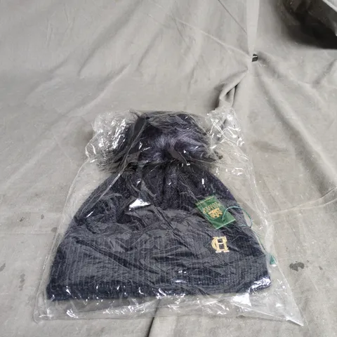 HOLLAND COOPER NAVY BOBBLE HAT, BAGGED WITH TAGS