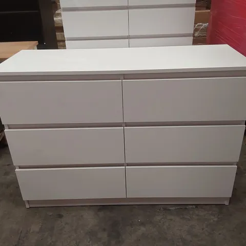DESIGNER WOODEN 6 DRAWER CABINET