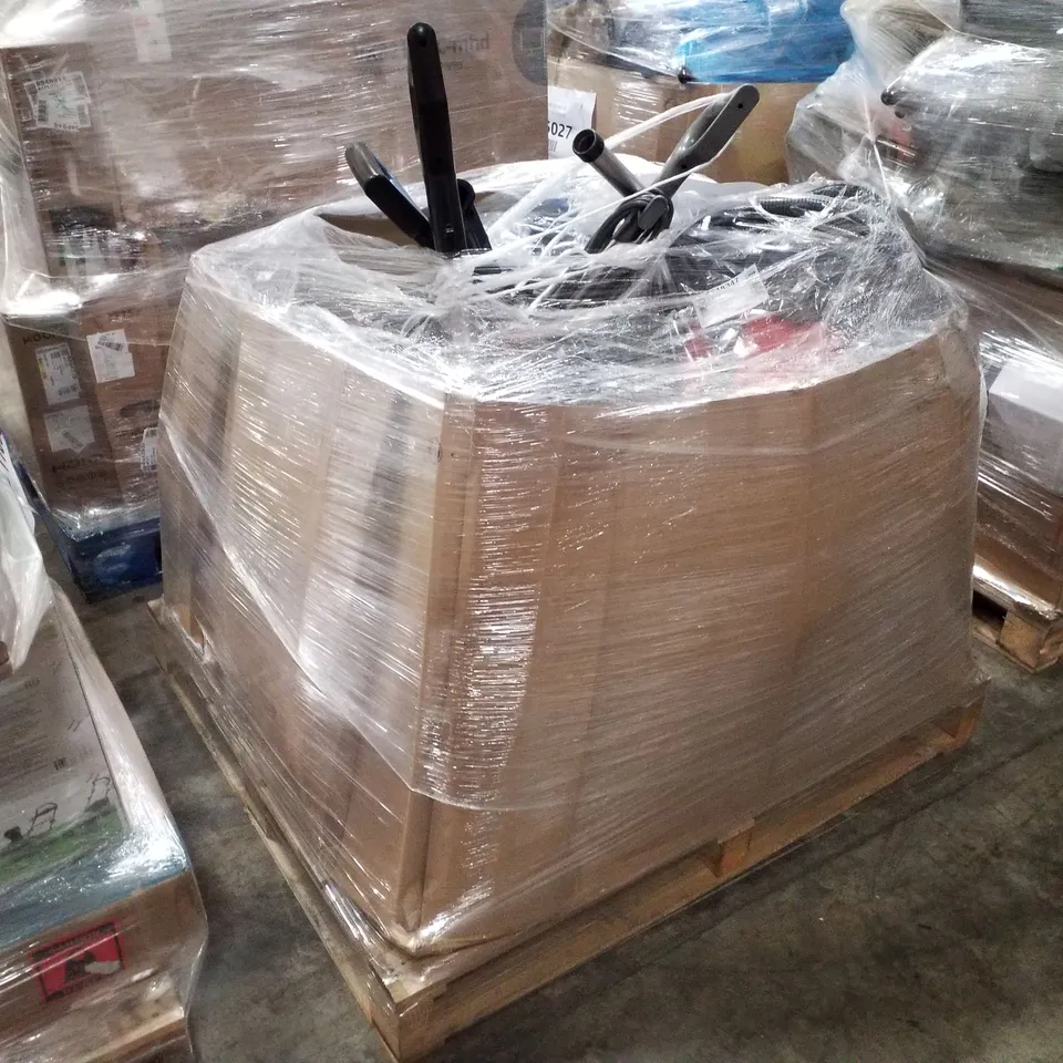 PALLET OF APPROXIMATELY 23 UNPROCESSED RAW RETURN HOUSEHOLD AND ELECTRICAL GOODS TO INCLUDE;