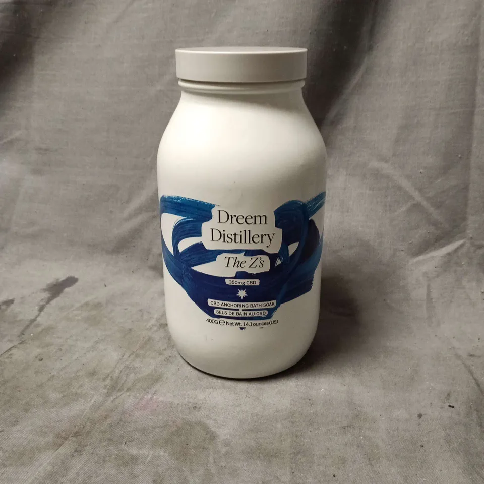 DREEM DISTILLERY THE Z'S 400G CBD ANCHORING BOAK SOAK, 350MG CBD