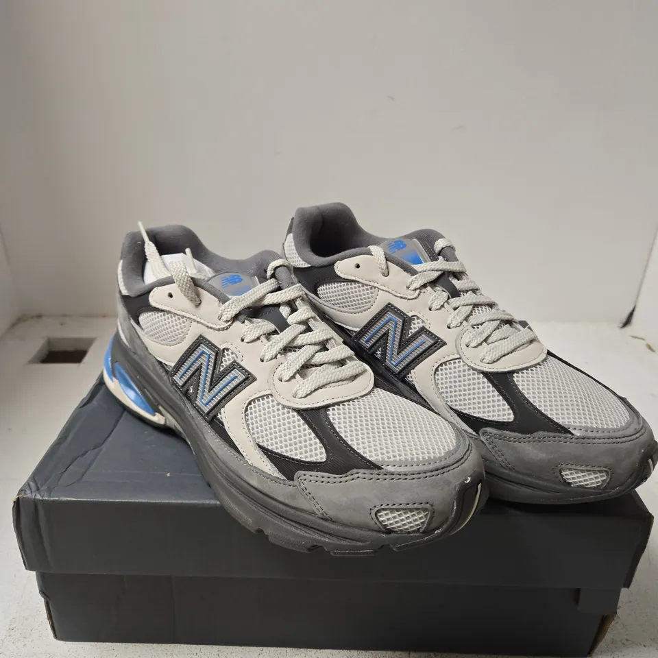 NEW BALANCE TRAINERS – GREY/BLUE - 10.5
