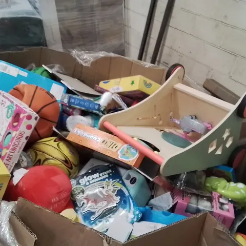 PALLET CONTAINING A LARGE QUANTITY OF KIDS TOYS AND GAMES