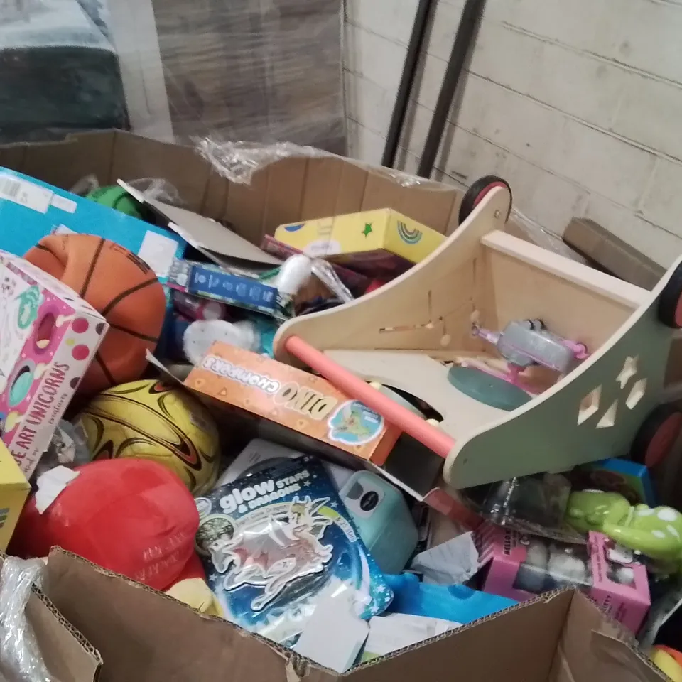 PALLET CONTAINING A LARGE QUANTITY OF KIDS TOYS AND GAMES