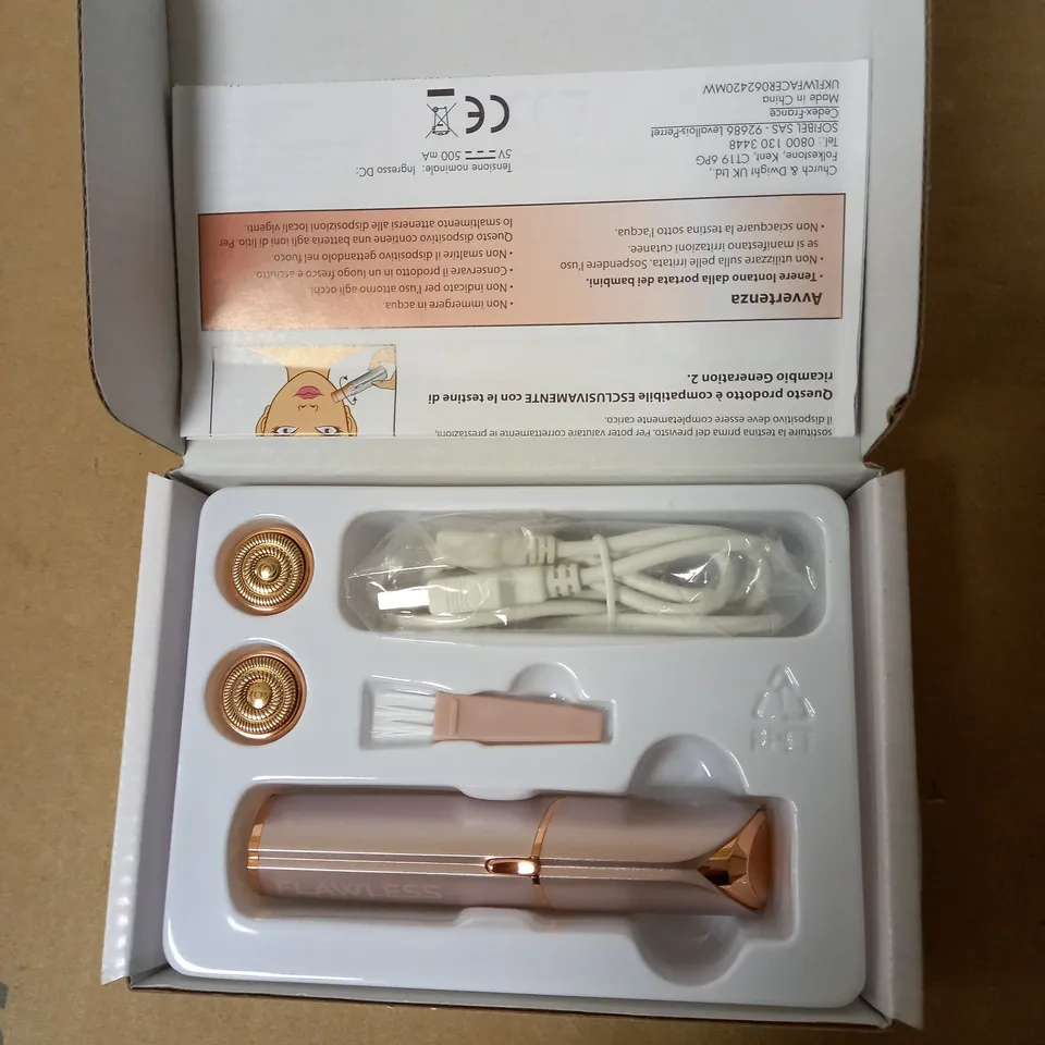 FINISHING TOUCH FACE HAIR REMOVER PINK 