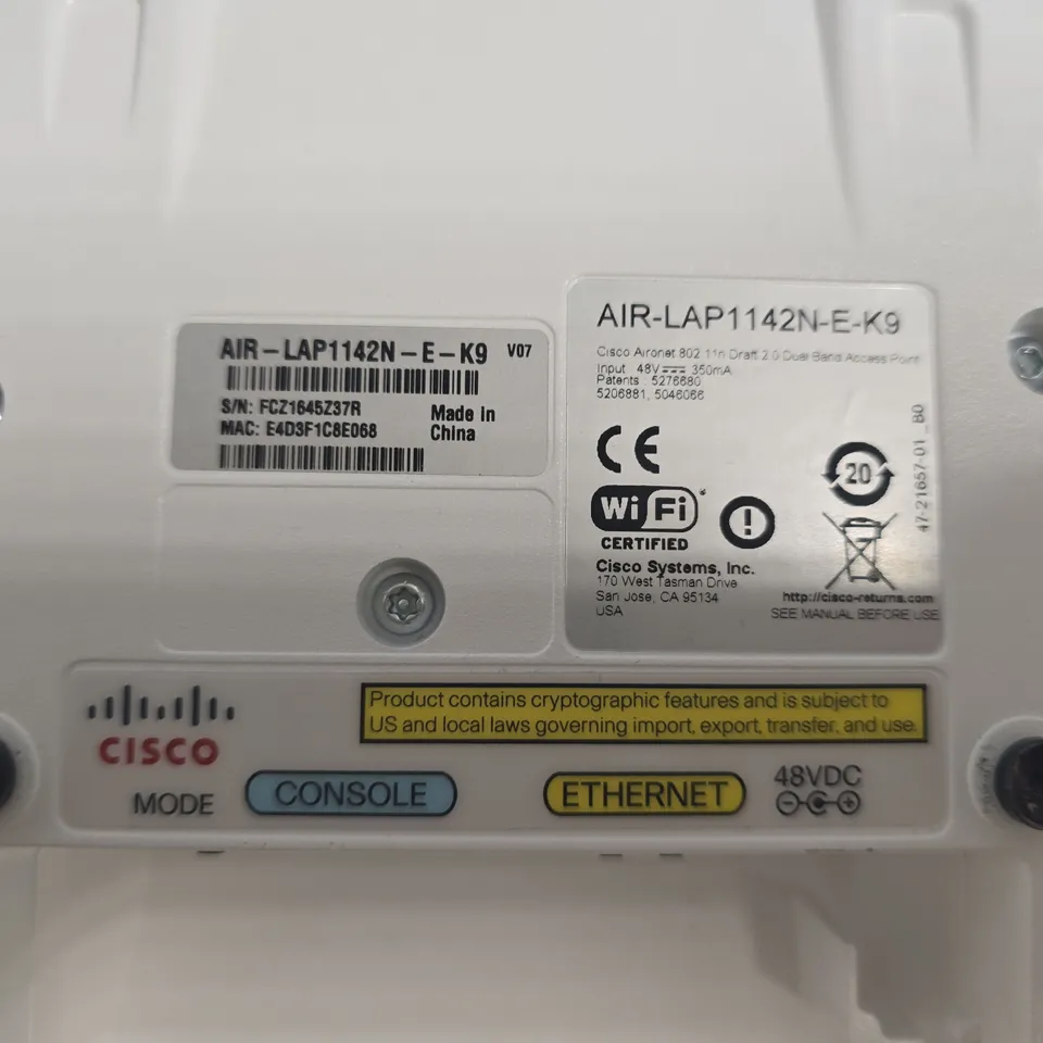 CISCO AIR-LAP1142N-E-K9