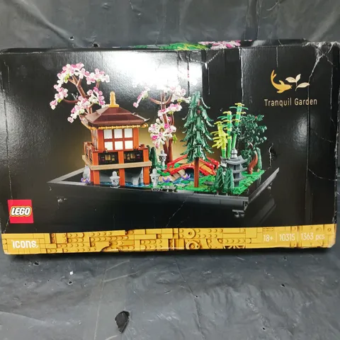 BOXED LEGO 10315 TRANQUIL GARDEN 