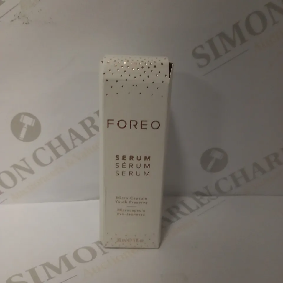 SEALED FOREO MICRO-CAPSULE YOUTH PRESERVE SERUM - 30ML