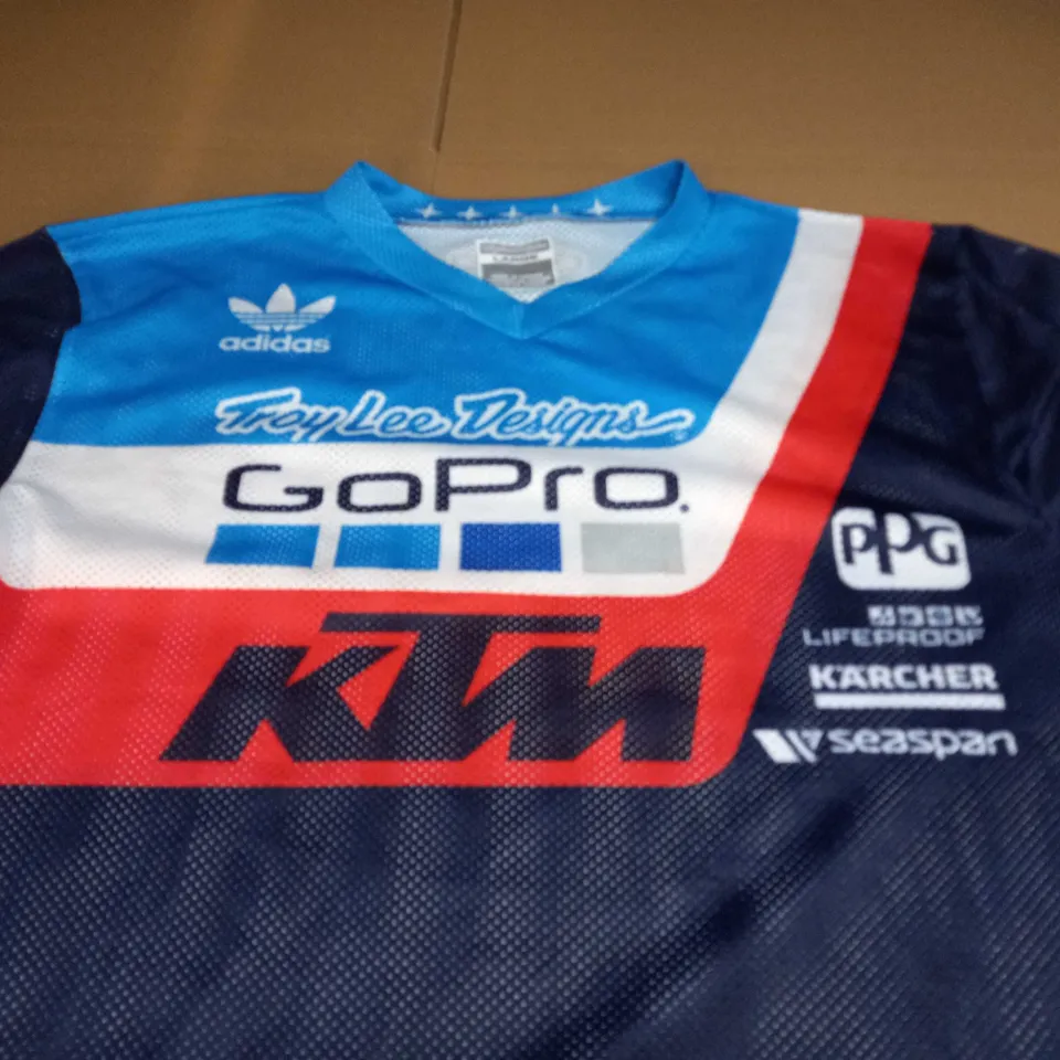 TROY LEE DESIGNS NAVY GP AIR PRISMA TEAM JERSEY - LARGE