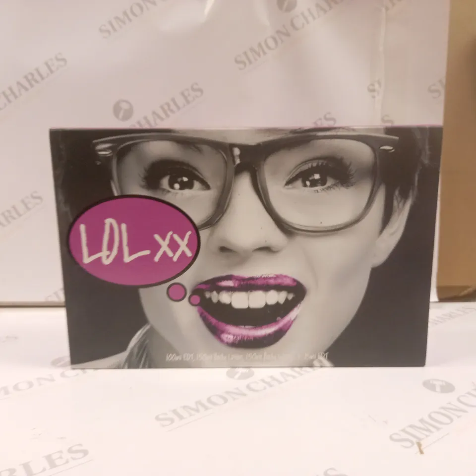 LOLXX 100ML EDT, 150ML BODY LOTION, 150ML BODY WASH + 15ML EDT 