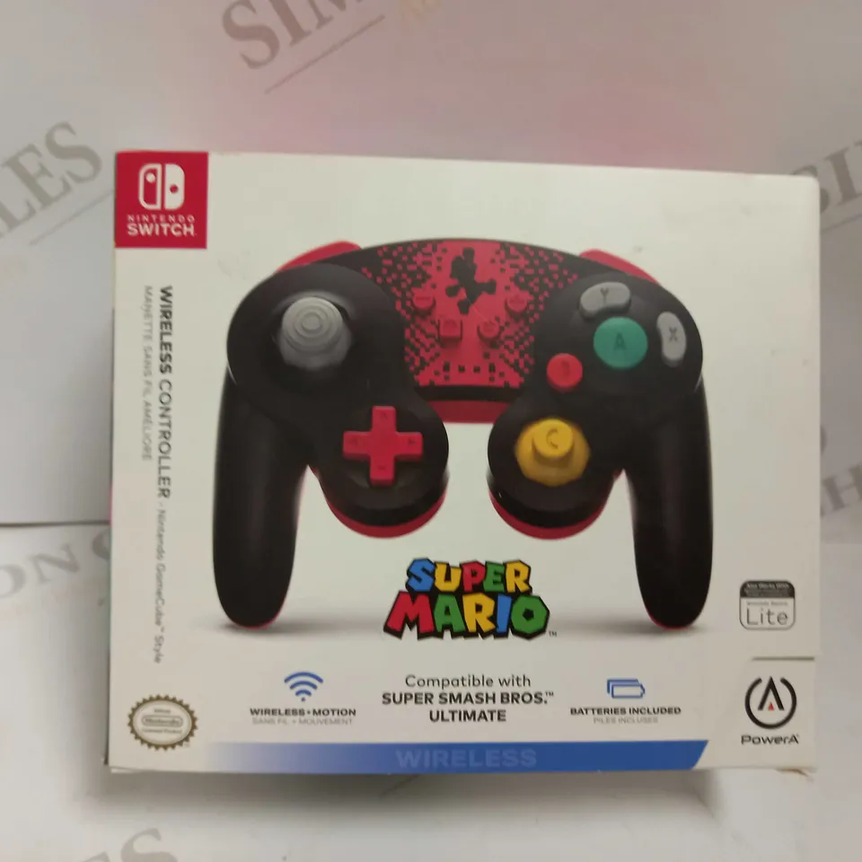 NINTENDO SWITCH SUPER MARIO WIRELESS CONTROLLER 