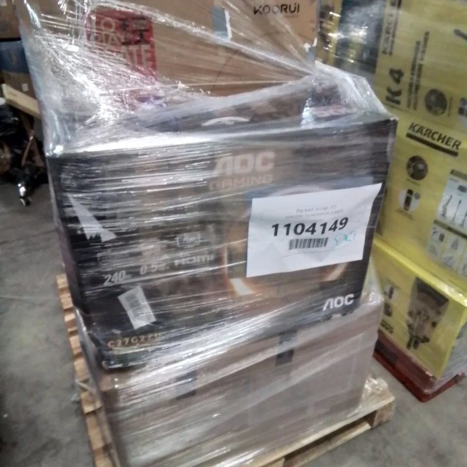 PALLET OF APPROXIMATELY 15 UNPROCESSED RAW RETURN HOUSEHOLD AND ELECTRICAL GOODS TO INCLUDE;