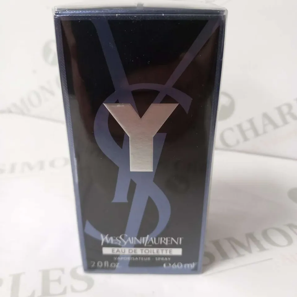 BOXED AND SEALED YVES SAINT LAURENT Y EAU DE TOILETTE 60ML